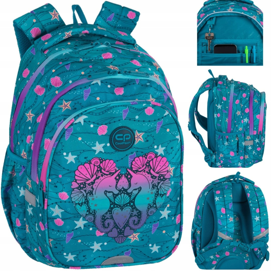 Coolpack School Backpack for Classes 1-3 Jerry SeaFish F029963