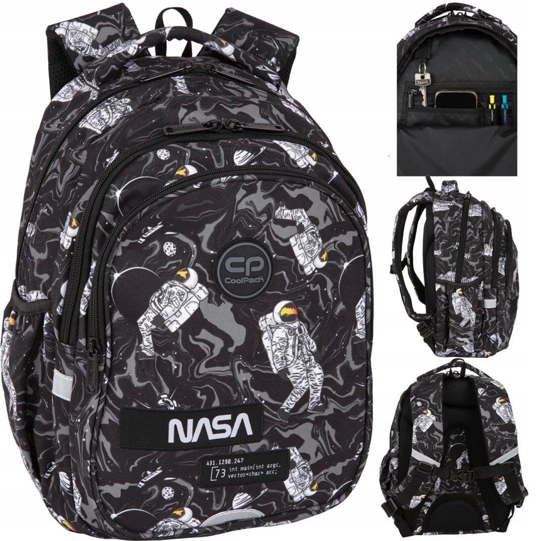 Coolpack Two compartment backpack for Classes 1-3 Jerry Astronaut F029932