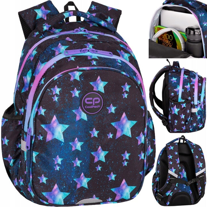 Coolpack Two compartment backpack for Classes 1-3 Jerry Starry Night F029830