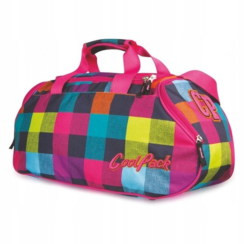 Coolpack branded sports bag for the gym, checked Brand CoolPack