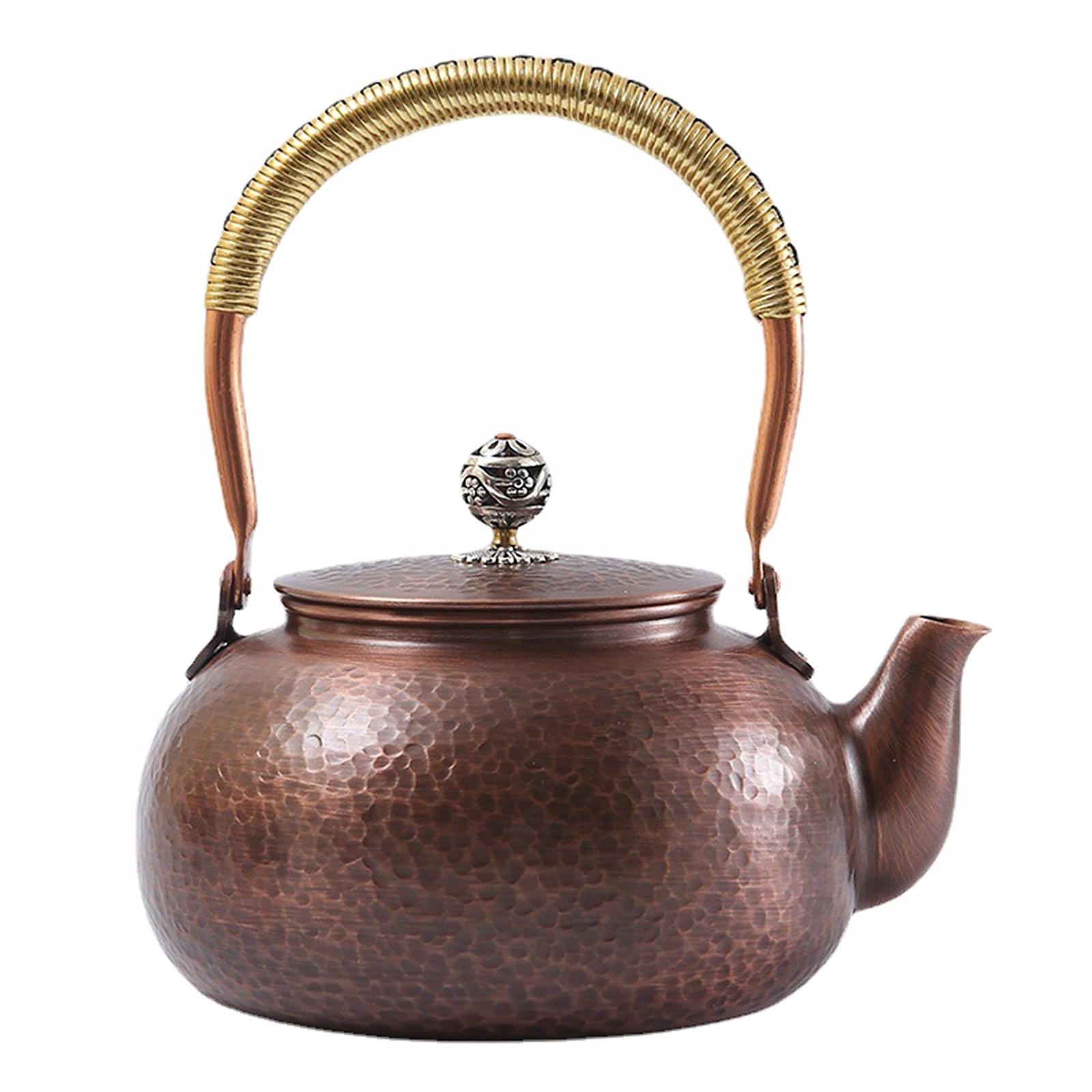 Copper Teapot 1200ml Tea Maker Kung Fu Teapot for Household Tea House Brand no brand