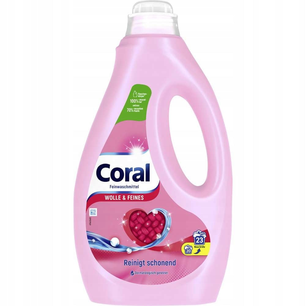Coral Wool Washing Gel 23p 1,15L