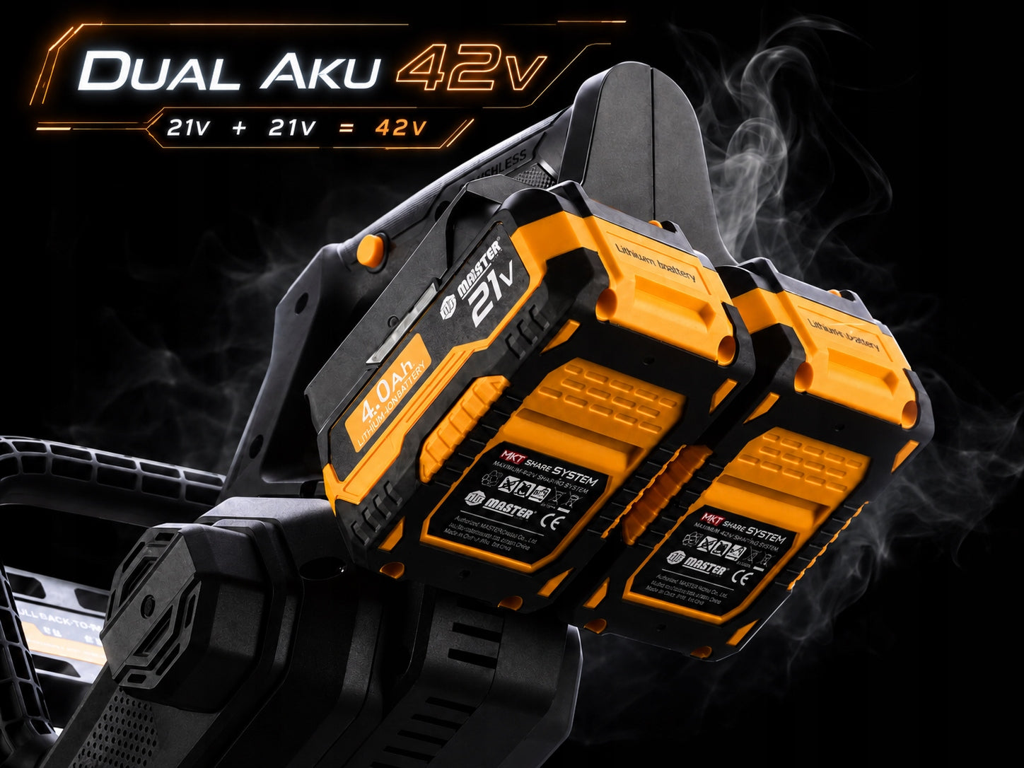 Cordless 42V 40cm Chainsaw Electric Chainsaw SoftSTART MP0011 Manufacturer code MP-0011NN