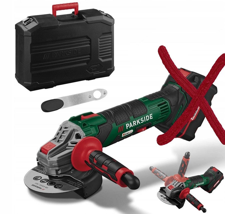 Cordless Angle Grinder Parkside 600 W 20 V Manufacturer code PWSA 20-Li D4