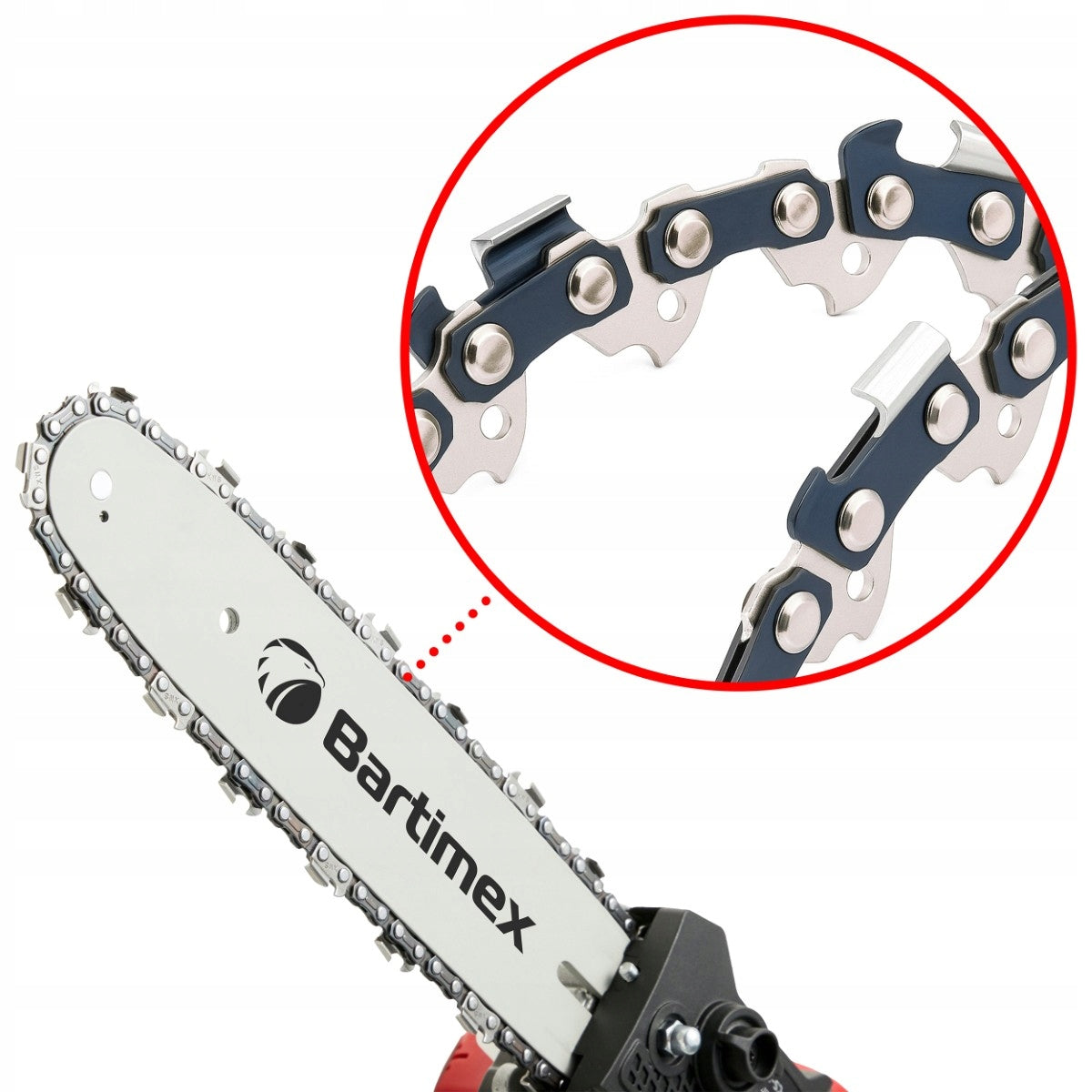 Cordless BRUSHLESS Chainsaw 20V 1400W 2 AKU 4,0Ah Guide manufacturer ETiME