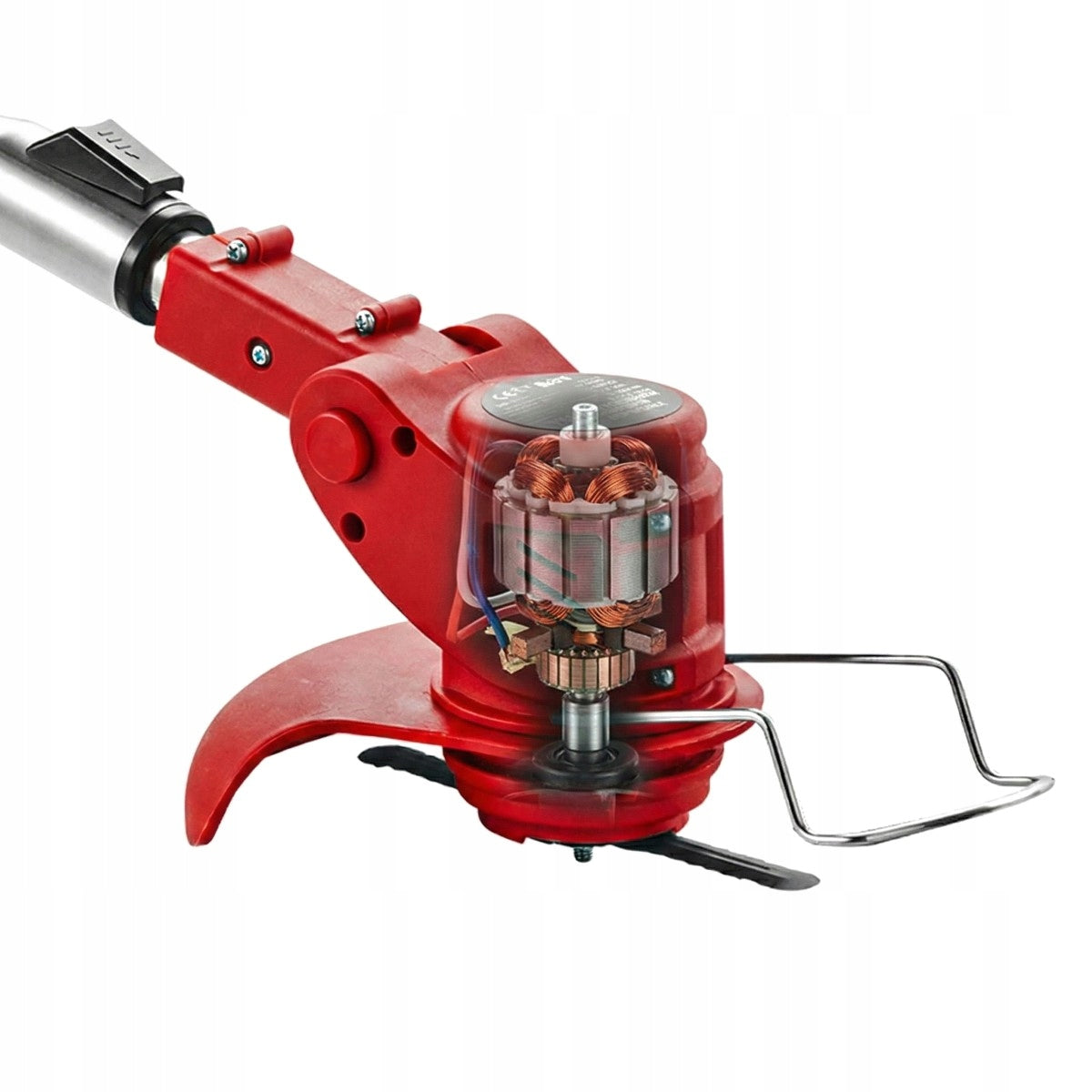 Cordless Brush Cutter 20V 800W 2x2,0Ah Scythe 15cm Electric Brush Cutter Kind edge trimmer