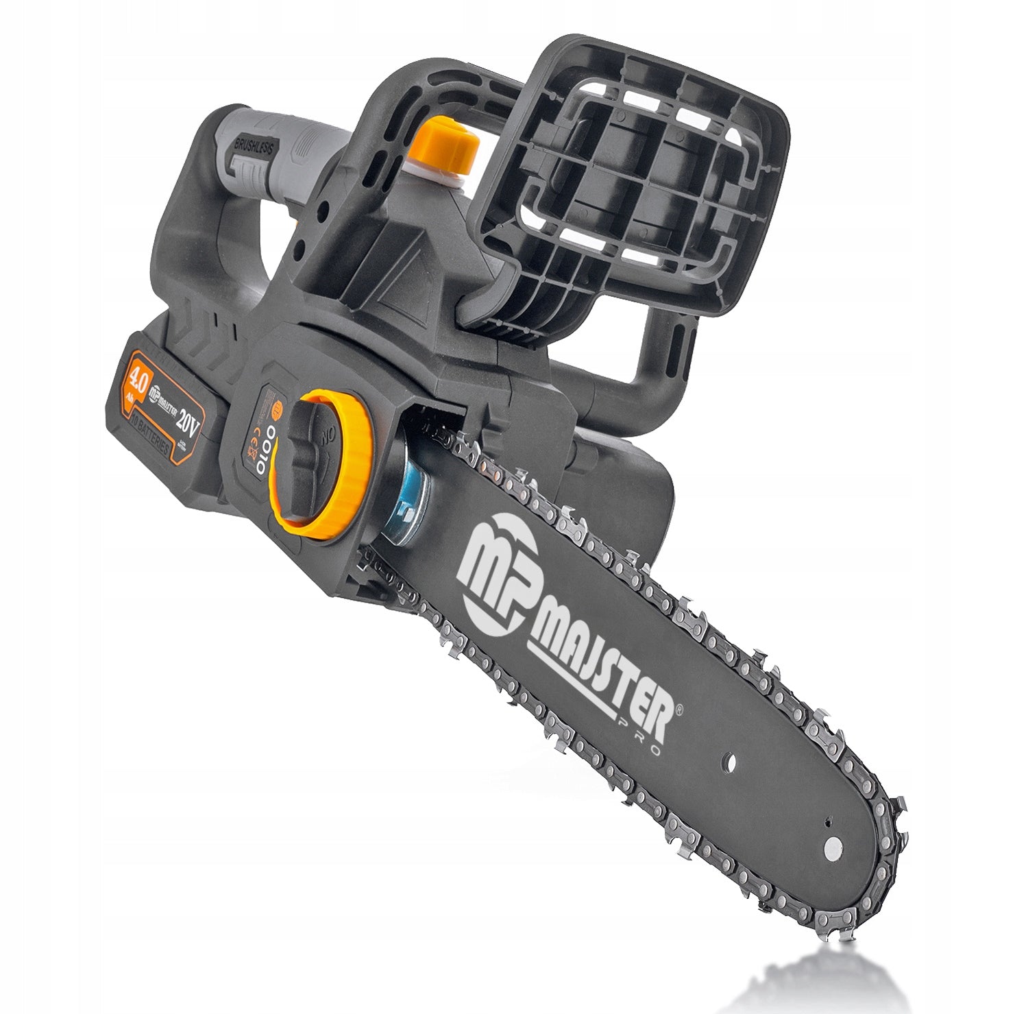 Cordless Chainsaw Electric 30CM 2x4Ah MP0010 + OIL Guide manufacturer Majster