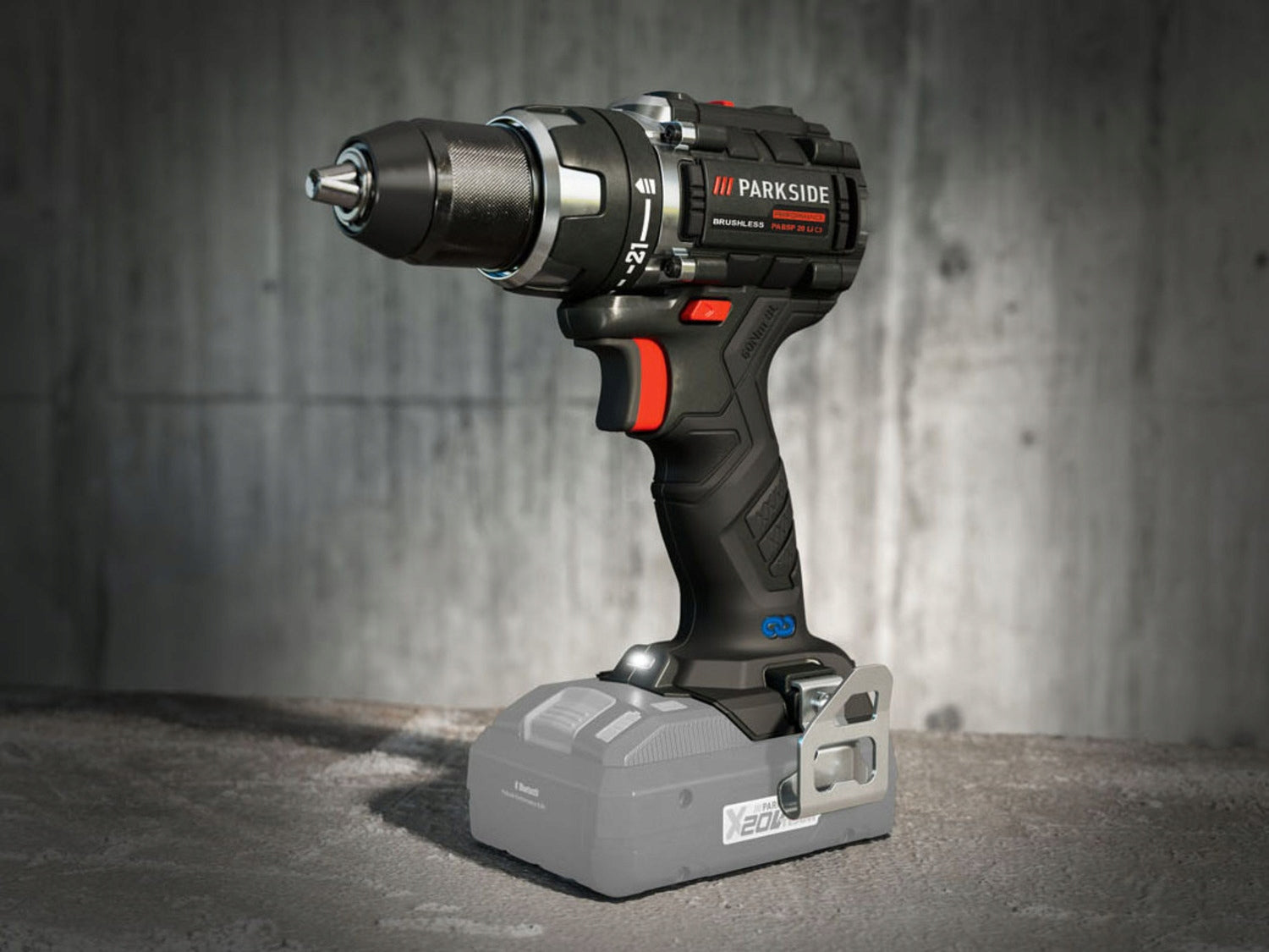 Cordless Drill/Driver PARKSIDE PERFORMANCE PABSP 20-Li C4 60Nm Voltage (V) 20 V