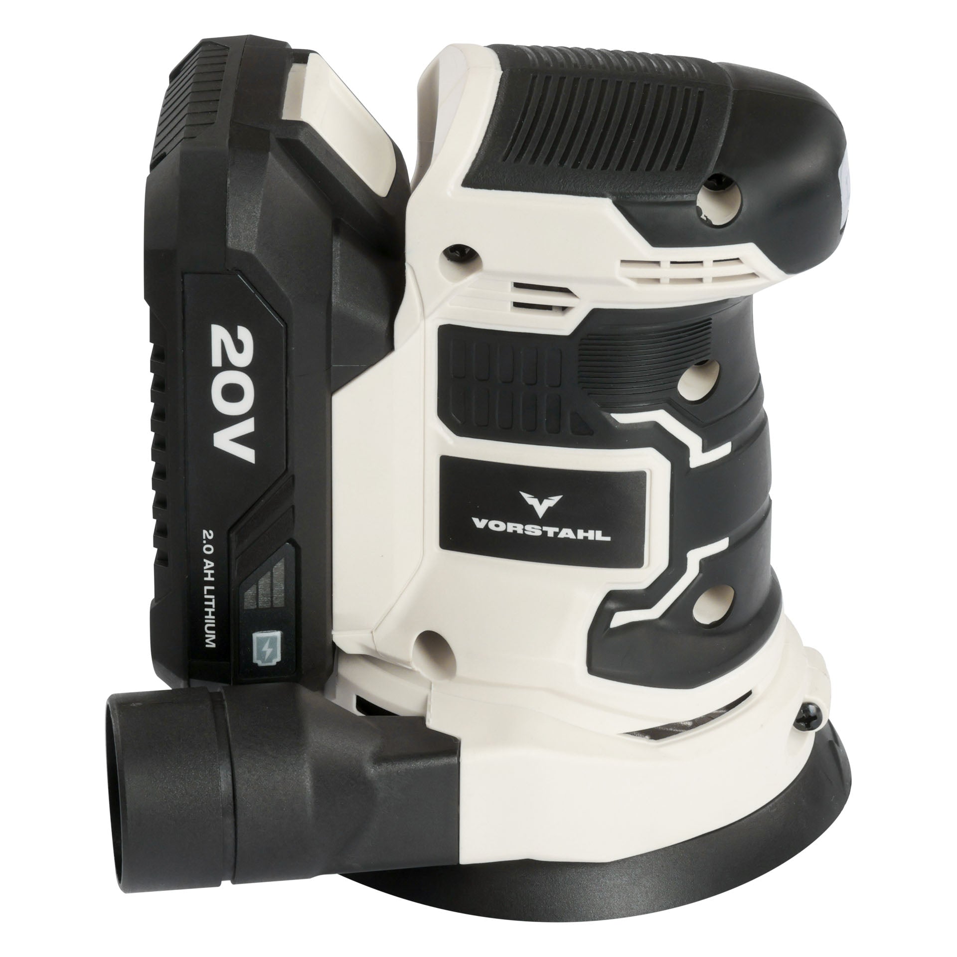 Cordless Eccentric Grinder for Wood 1x2Ah 20V 125mm Vorstahl Manufacturer code 13700