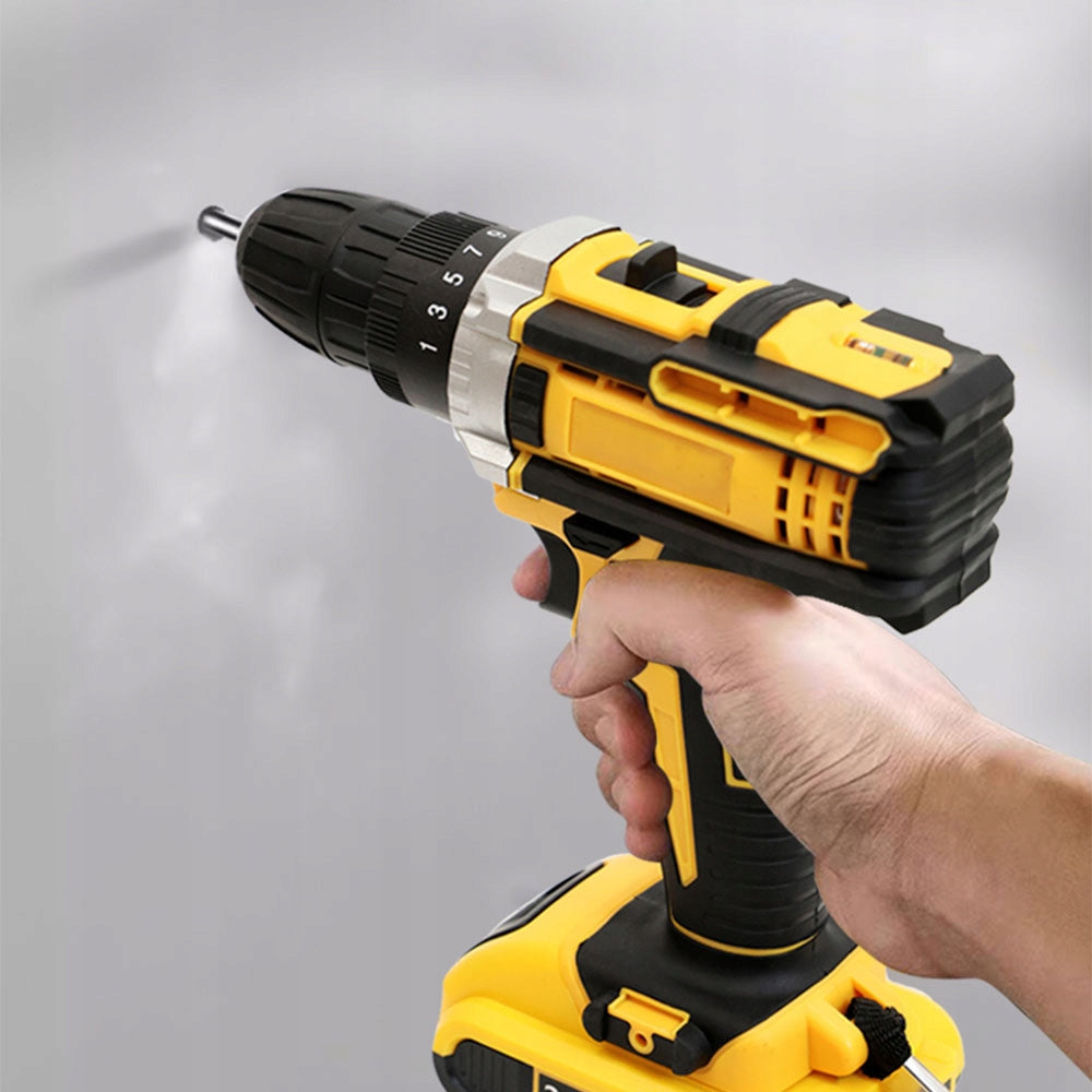 Cordless Electric Drill 25 Torque Adjustment Battery capacity 2 Ah