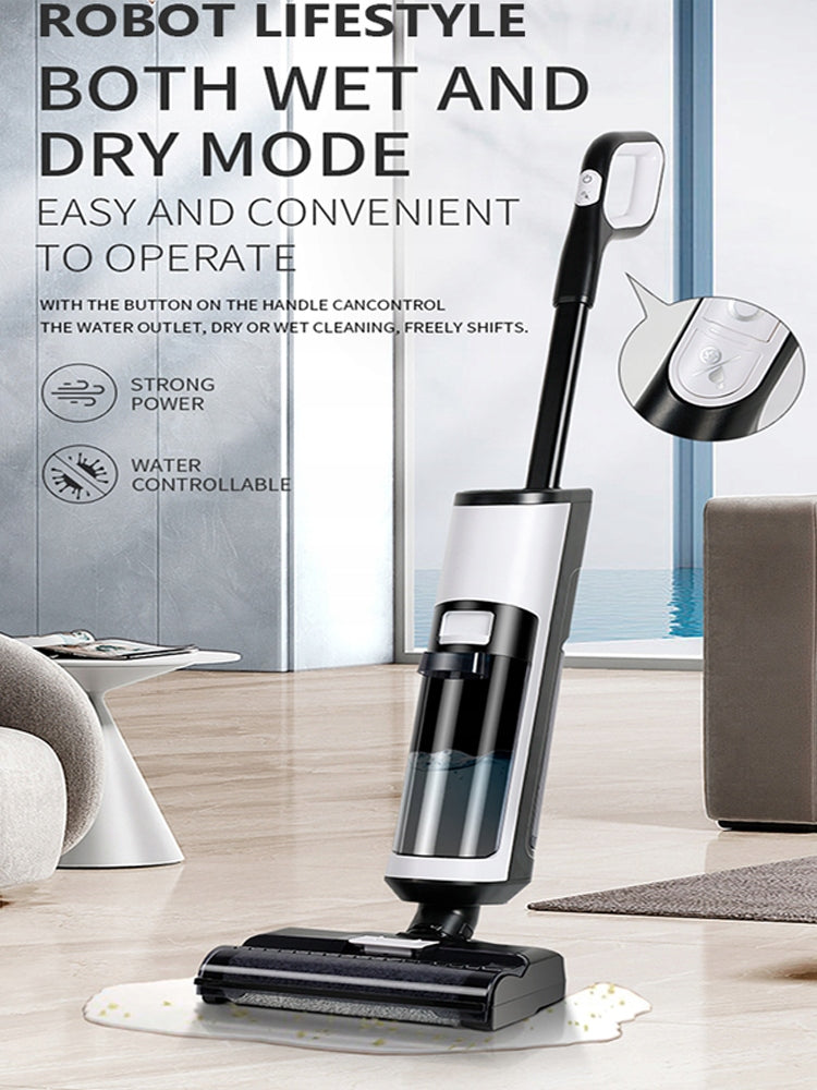 Cordless Handheld Vacuum Cleaner Wet Dry Cleaning Robot 14000pa