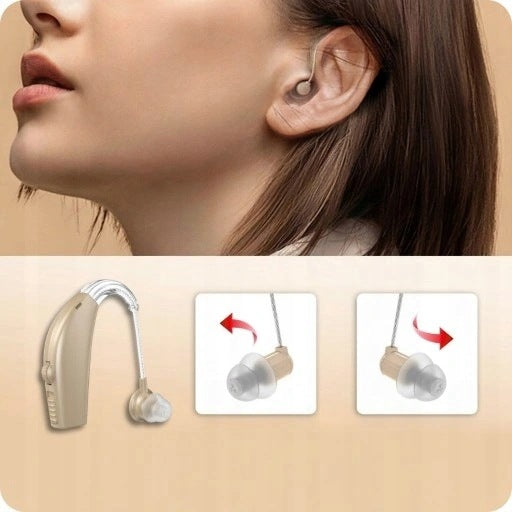 Cordless Hearing Amplifier – Premium Over-the-Ear Model Medical device no