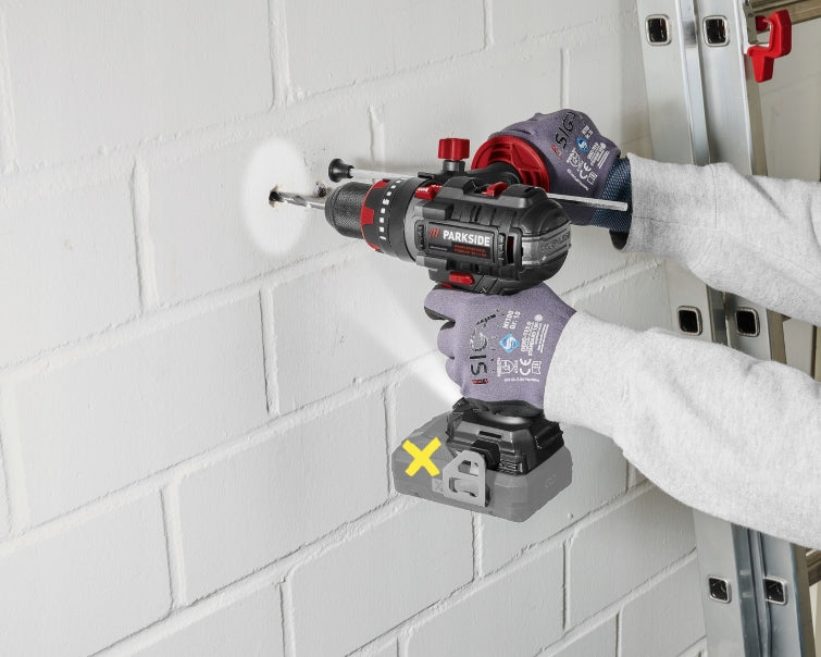 Cordless Impact Driver PARKSIDE PSBSAP 20-Li 20V Series Performance