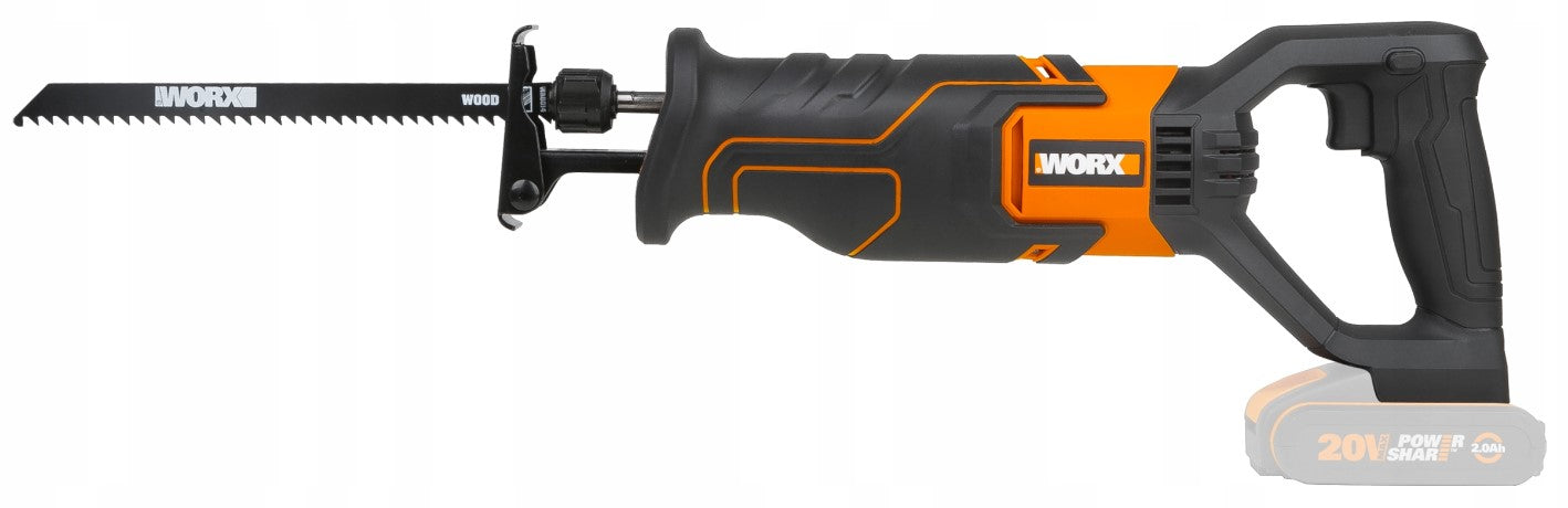 Cordless Reciprocating Saw WORX WX500.9 20mm 20V Brand Worx