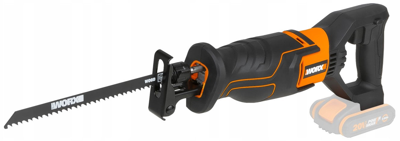 Cordless Reciprocating Saw WORX WX500.9 20mm 20V Manufacturer code WX500.9