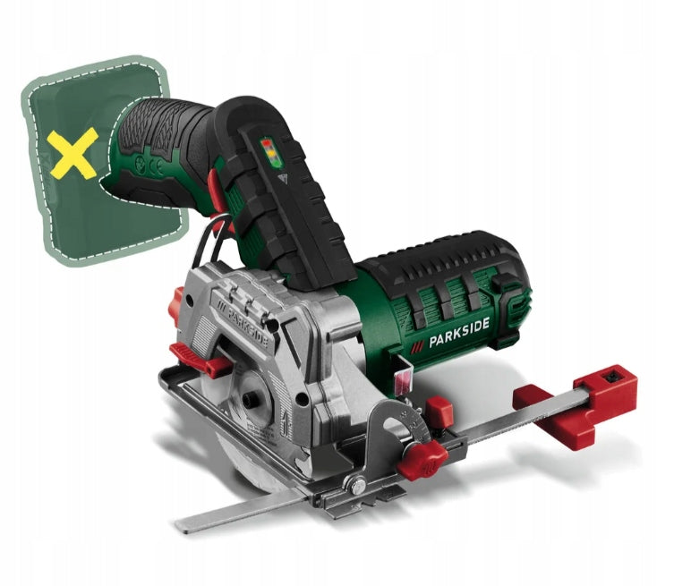 Cordless Saw, 12V Circular Hand Saw,PARKSIDE PHKSA 12 B3, Suitcase Brand Parkside