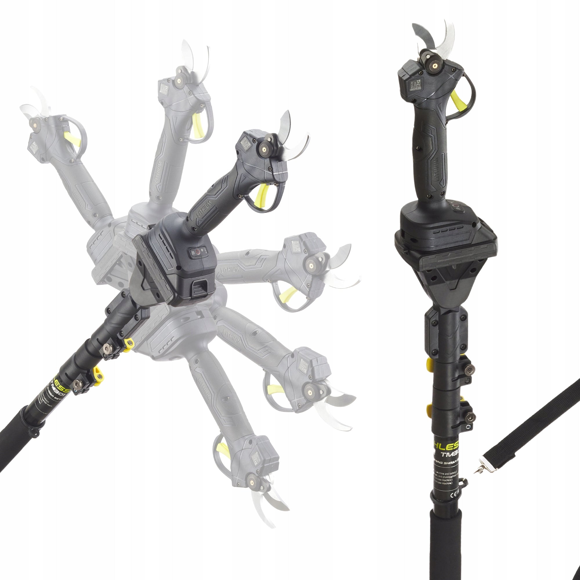 Cordless Saw Pruner Branch Saw on BOOM pole TOOLME TM301 Manufacturer code TM301
