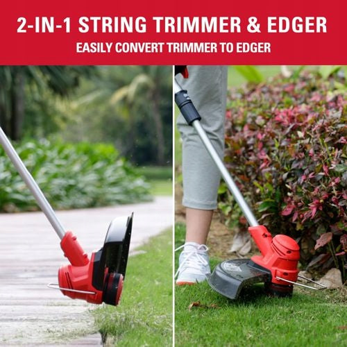 Cordless Scythe Battery 40V 2Ah POWERWORKS Trimmer 30cm WIDTH Tool weight 1.7 kg