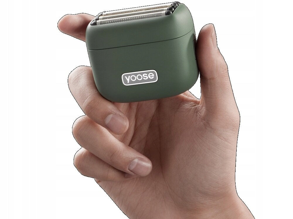 Cordless Shaver YOOSE Mini 5 Green Wet and Dry Dominant color green