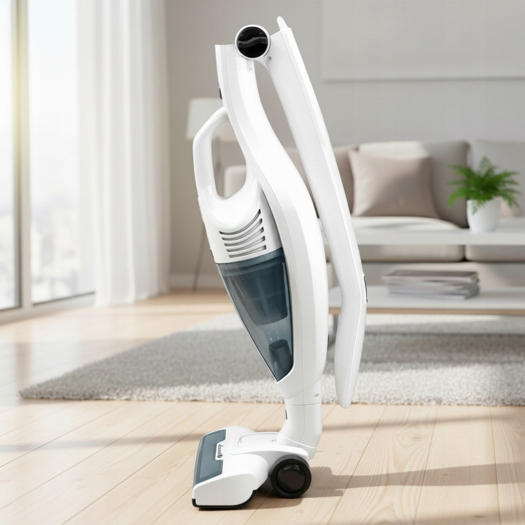 Cordless Upright Vacuum Cleaner 2in1 Handheld Folding LED Lightweight 14,4V Łucznik Brand Łucznik