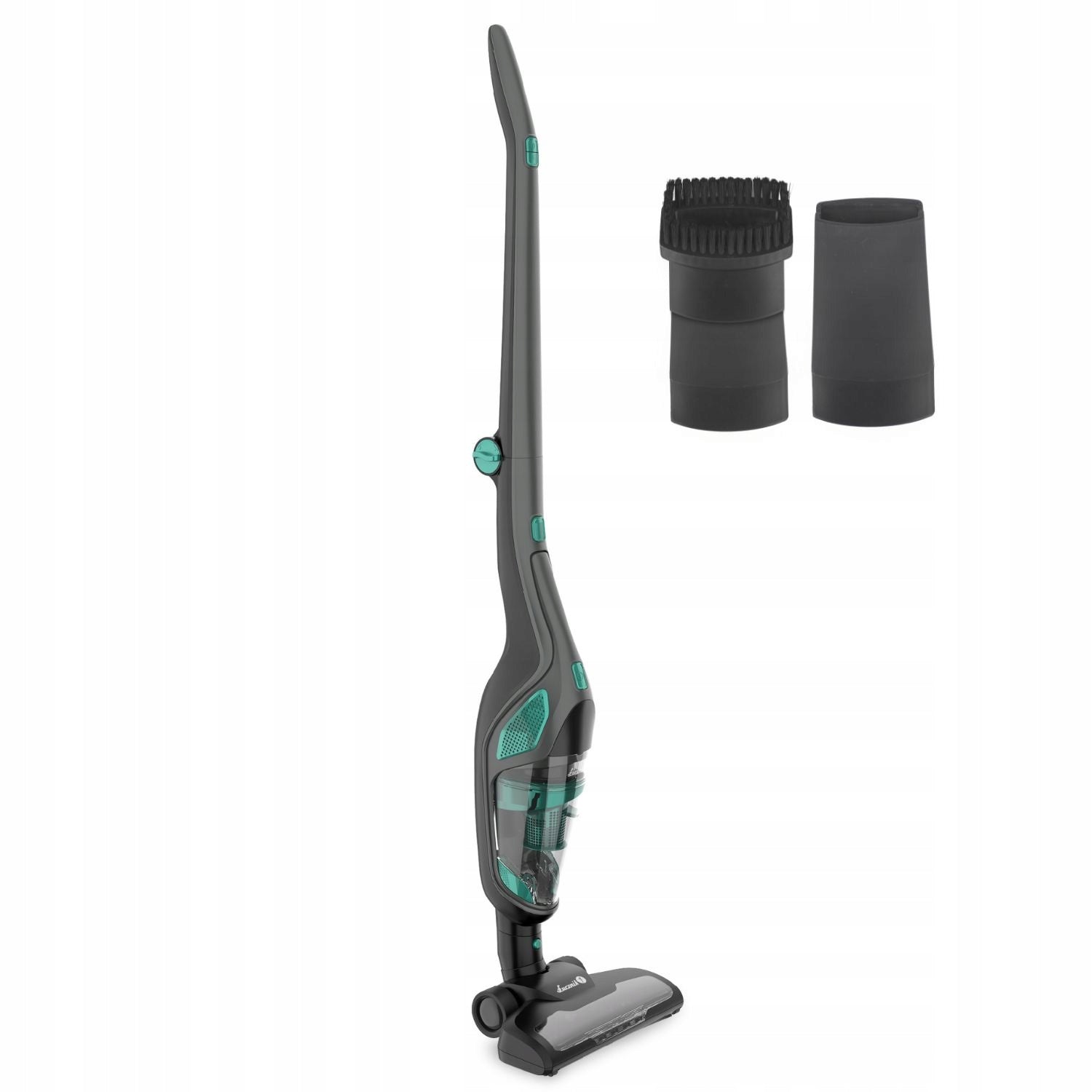 Cordless Upright Vacuum Cleaner Folding 60 Min 2in1 OP-2019 115W LED Model OP-2019 GRAY