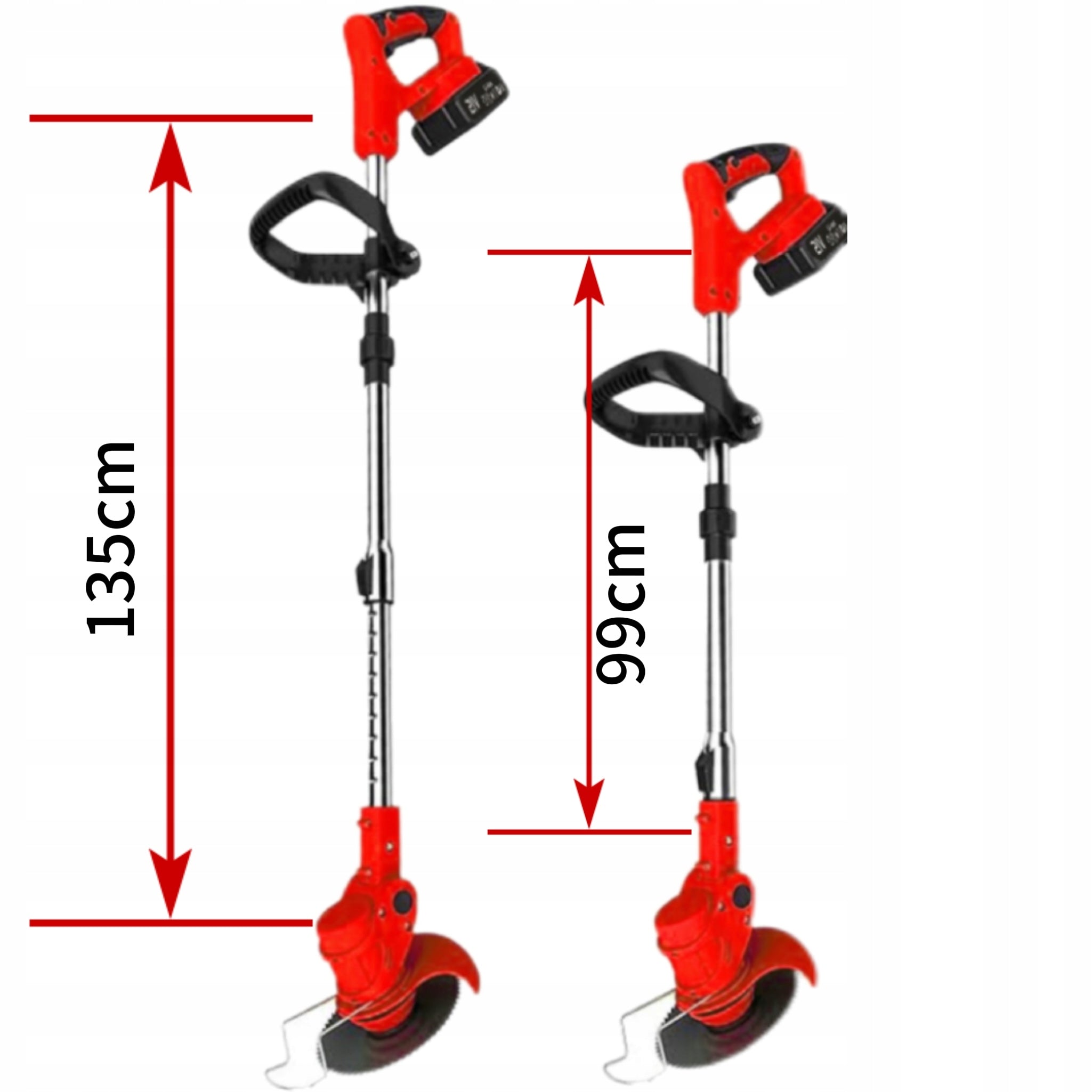 Cordless WeedMultifunctional Electric BatteryLawnmowerFor Garden And Lawn Engine power 880 W