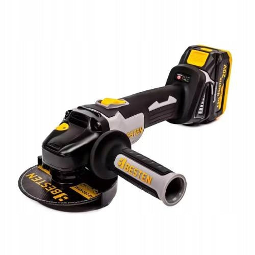 Cordless angle grinder BESTEN 125mm 2x aku chest model BP Manufacturer code BE0002851