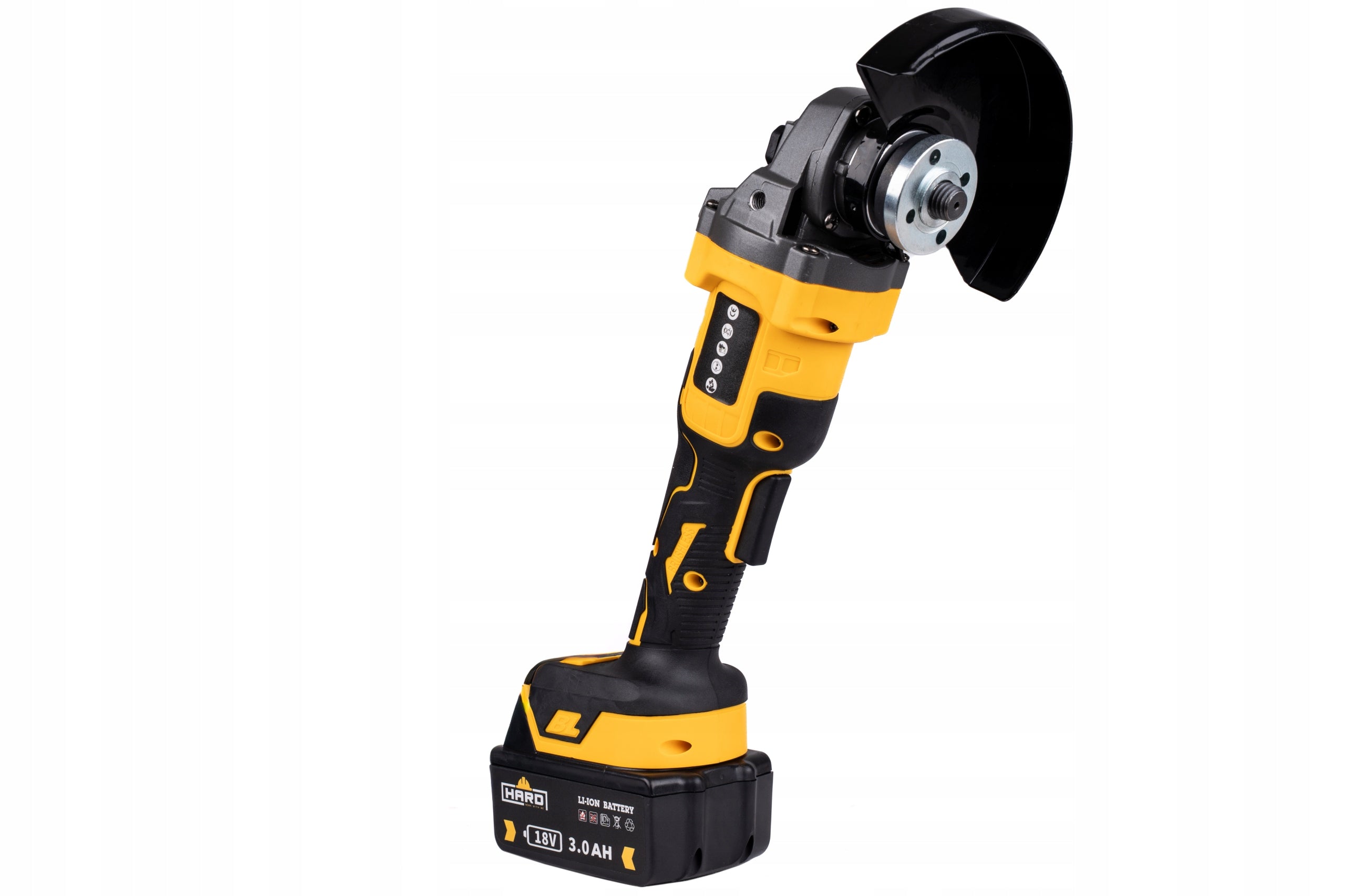 Cordless angle grinder HARD 1280 W 18 V Brand HARD