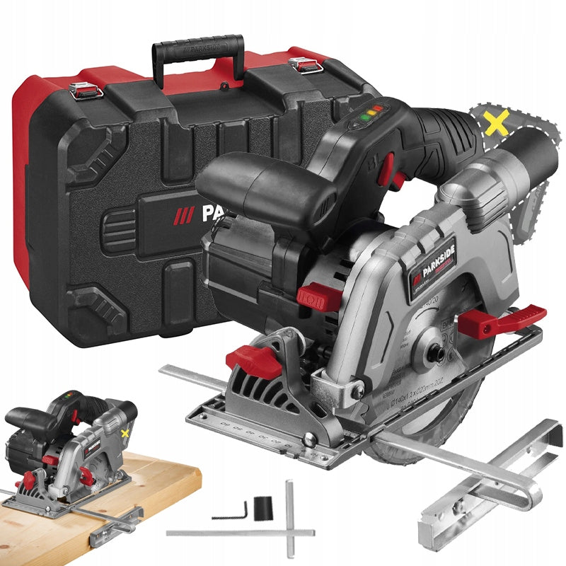 Cordless circular hand saw 12 V Parkside Performance PHKSAP 12 A1