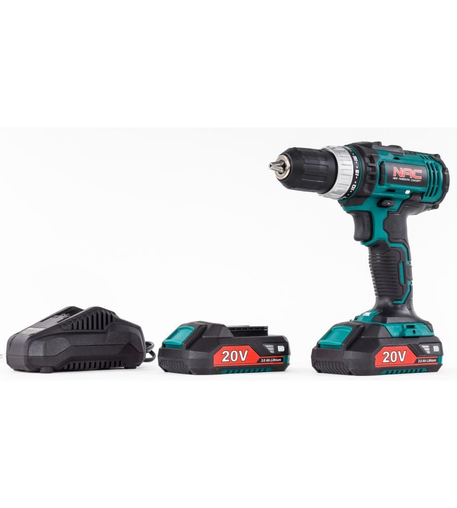 Cordless drill NAC CDB2-LI-20V Hard torque 35 Nm