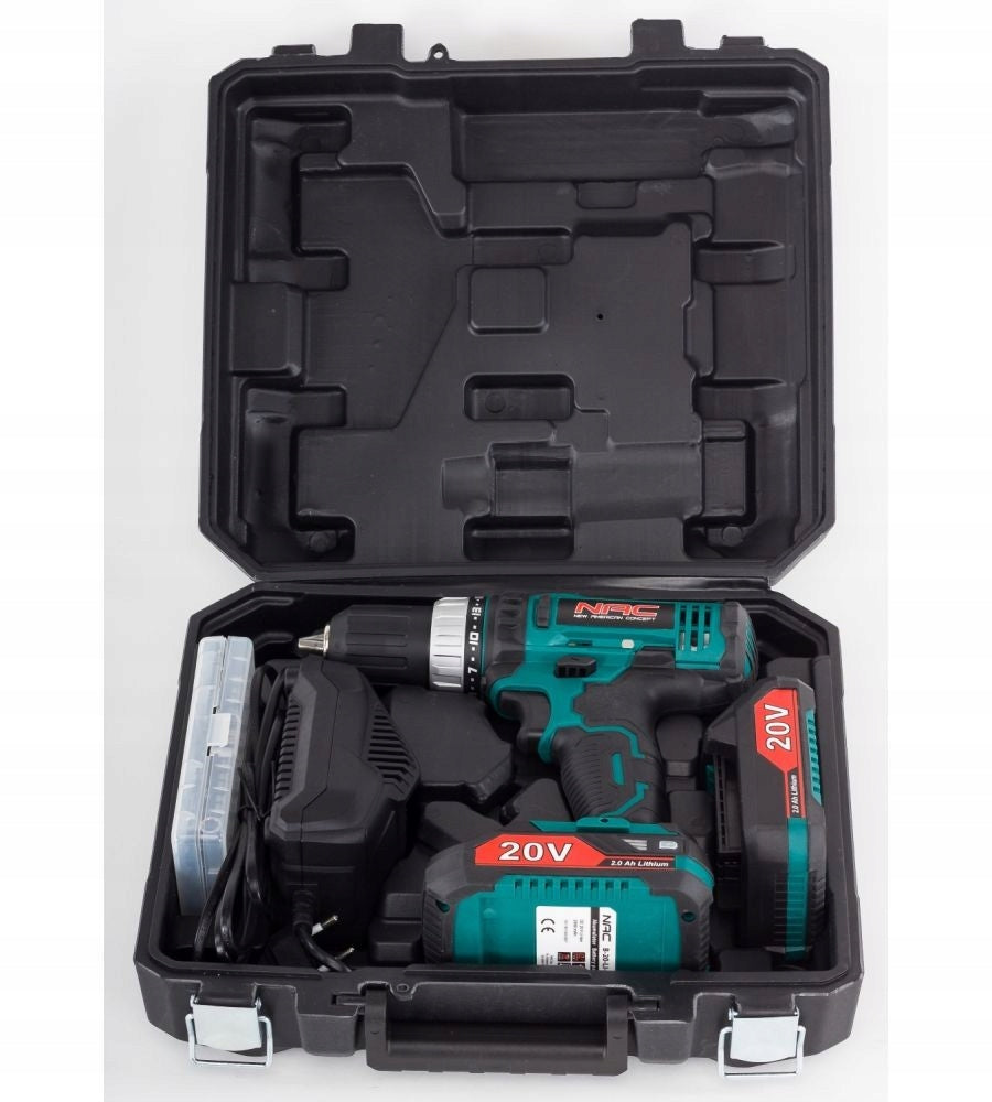 Cordless drill NAC CDB2-LI-20V Motor type not specified