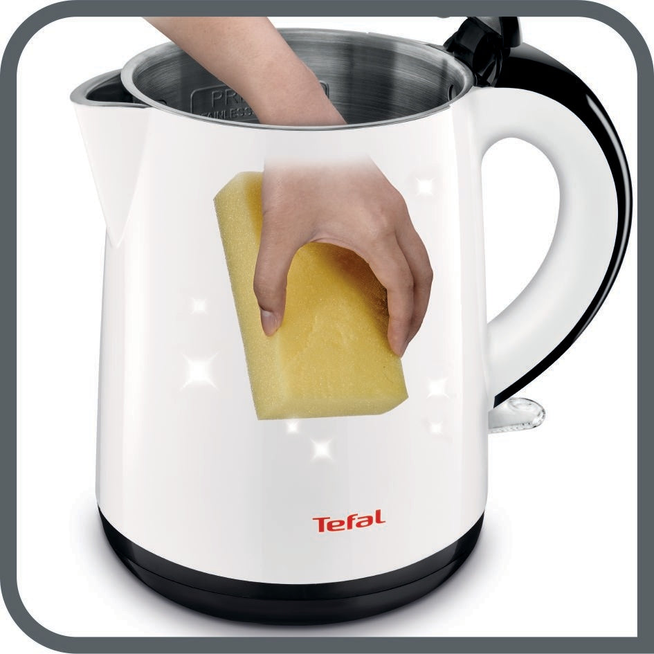 Cordless electric kettle TEFAL Safe'Tea KO261130 1800 W 1 l Power 1800 W