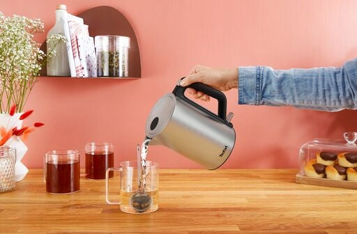 Cordless electric kettle TEFAL Steel 1,7l KI513D10 Capacity 1.7 l