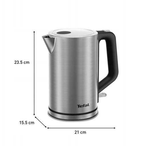 Cordless electric kettle TEFAL Steel 1,7l KI513D10 Manufacturer code KI513D10