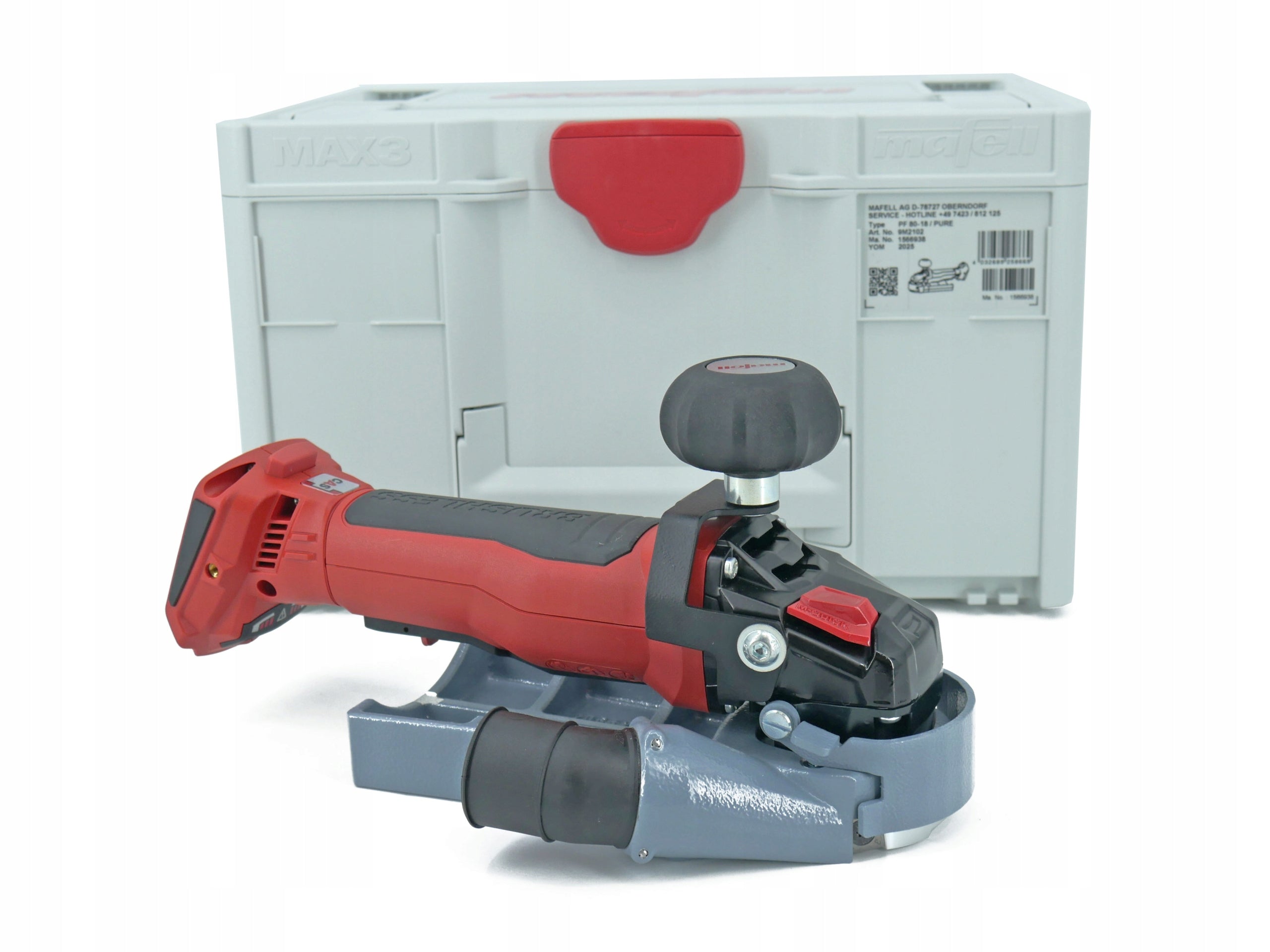 Cordless front milling machine PF 80-18 PURE in MAX3 Mafell, 9M2102 + Freebie Manufacturer code 9M2102