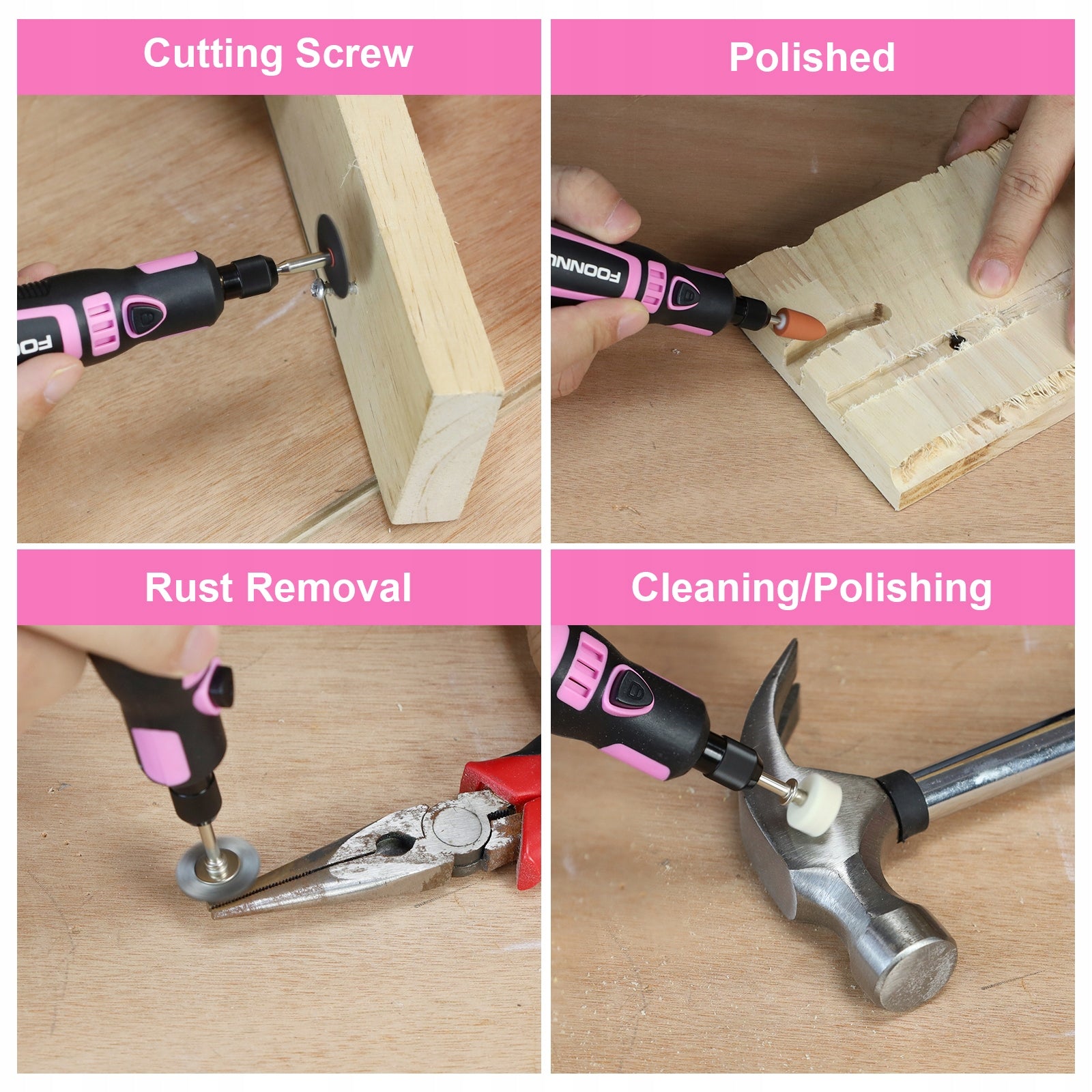 Cordless mini multifunction sander 3,6 V 15000 RPM+50 accessories Packaging status original