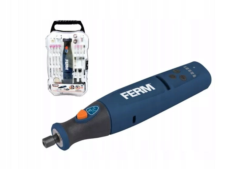 Cordless multifunction grinding machine Ferm 1 W 8 V 900mA 50 elements