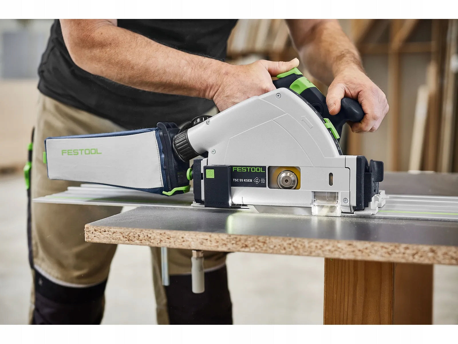 Cordless plunger TSC 55 KSEB-Basic FESTOOL Kind rechargeable