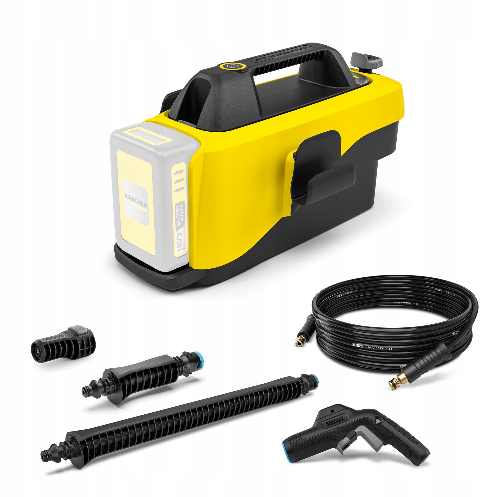 Cordless portable pressure washer OC 6-18 Karcher without battery