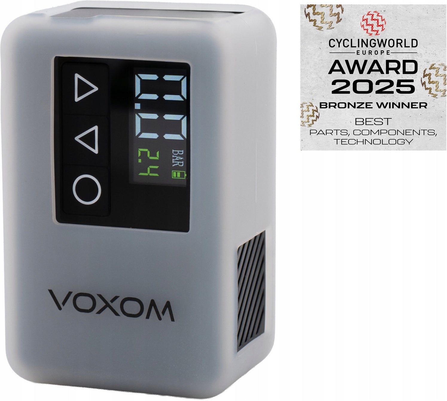 Cordless pump Voxom EPu2 USB-C 120 PSI black aluminium Kind electric