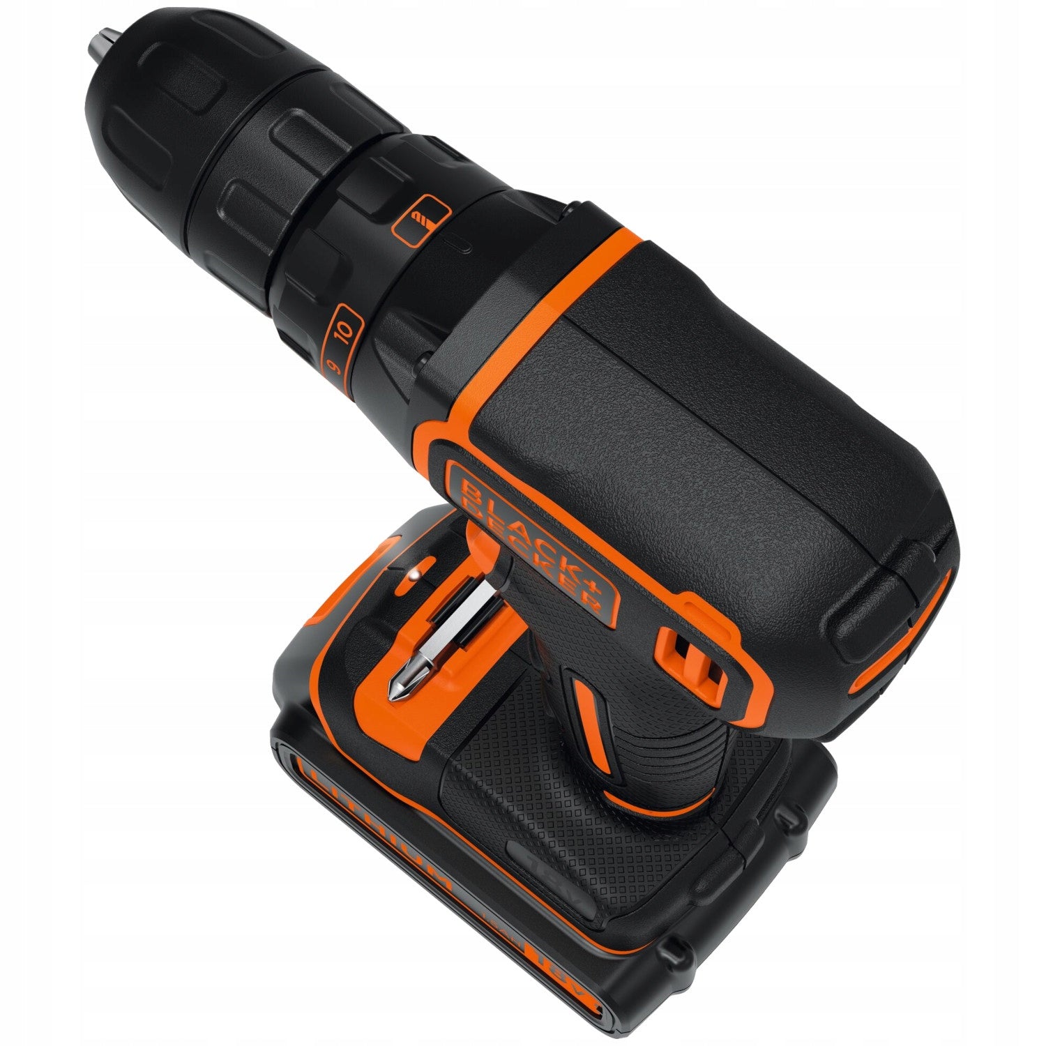 Cordless screwdriver 18V 1,5Ah 30Nm order Black Decker BDCDC18 Brand Black+Decker