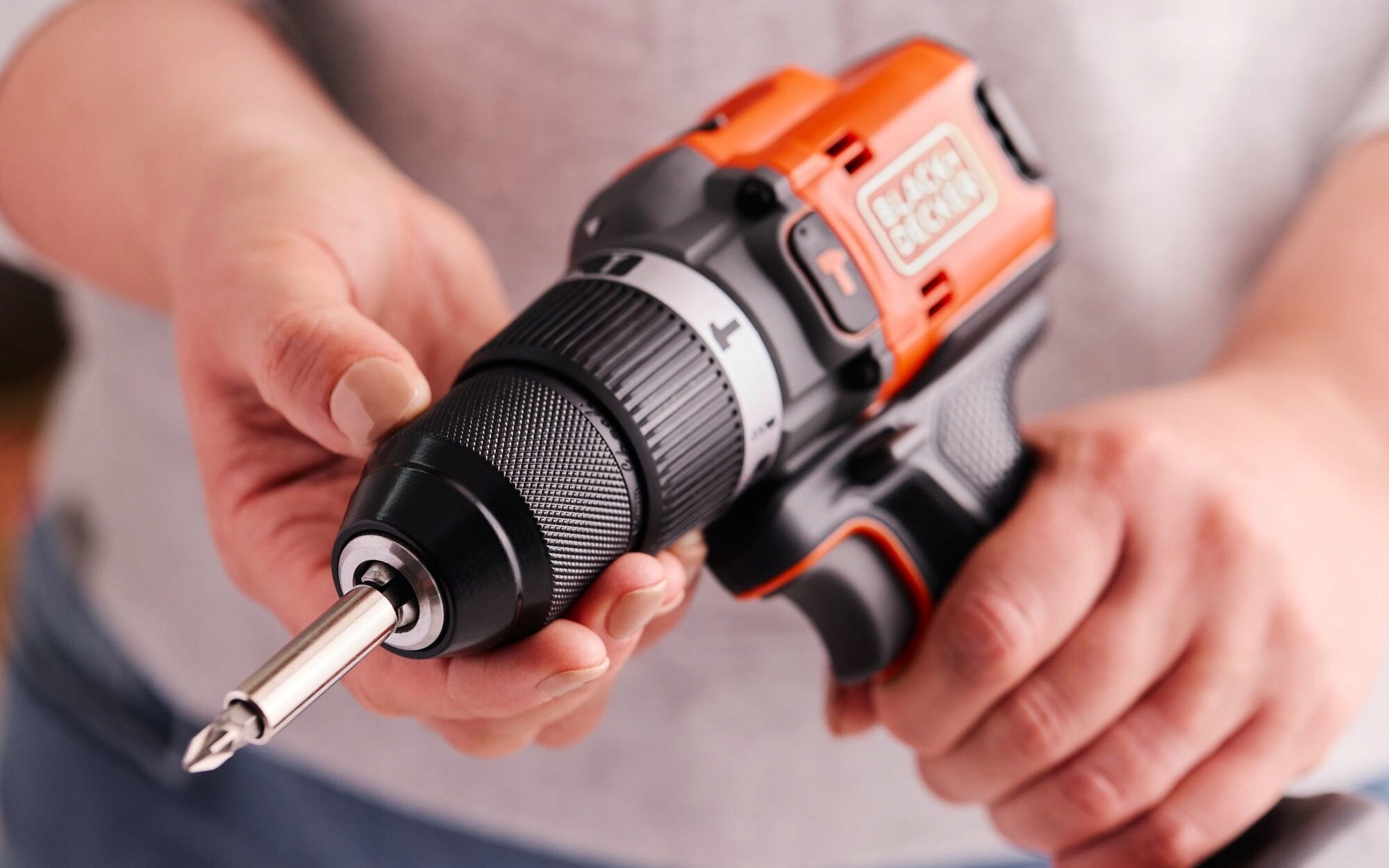 Cordless screwdriver 18V 50Nm impact body case Black Decker BLD683XN Series POWERCONNECT