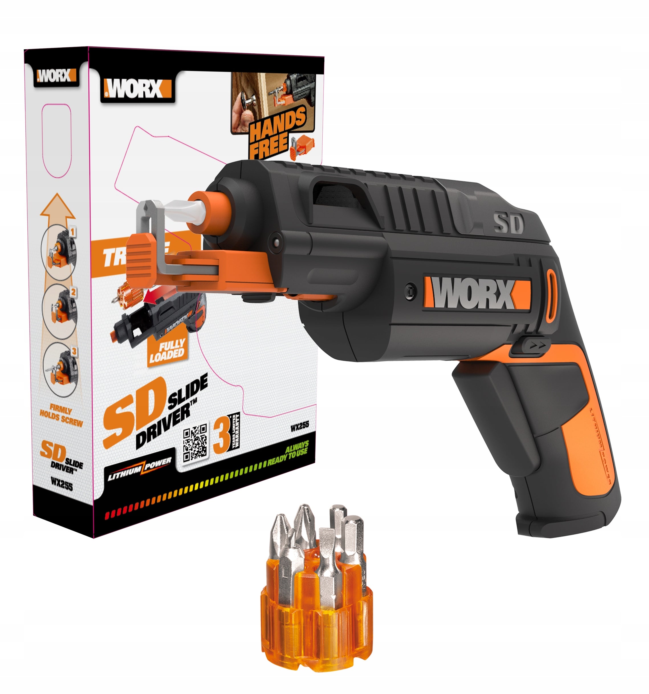 Cordless screwdriver WORX WX255 Screwdriver