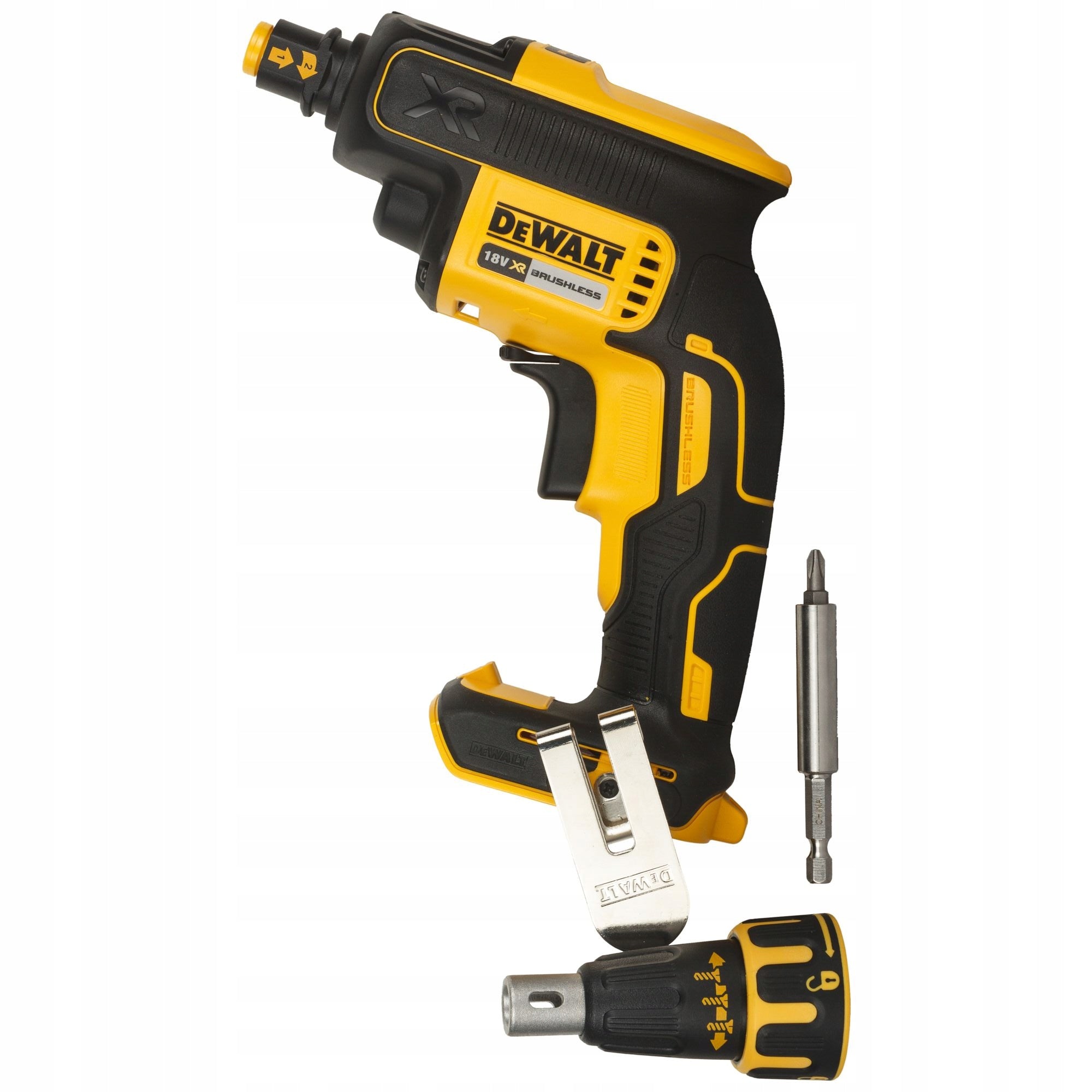 Cordless screwdriver for boards GK cardboard gypsum 18V suitcase DeWALT DCF620NT Series DCF620