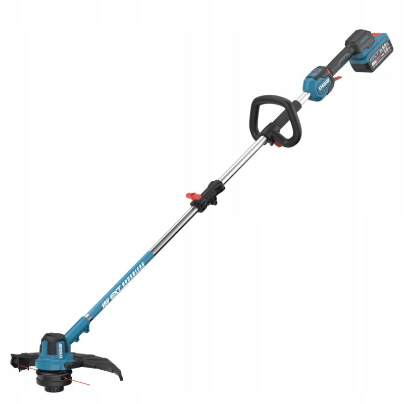 Cordless trimmer KOSA Erbauer 18 V 33 cm AKU 6 Ah Packaging status original