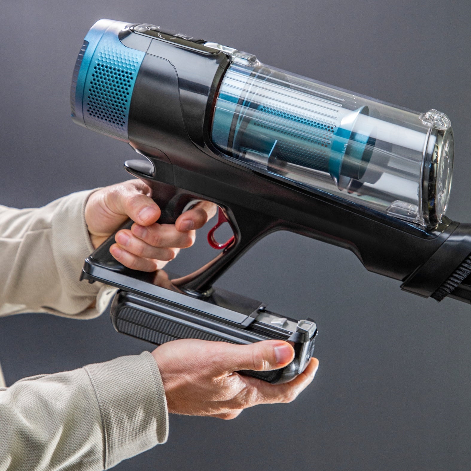 Cordless upright vacuum cleaner Tefal X-Force Flex 14.80 TY9BD1 mopping Manufacturer code TY9BD1