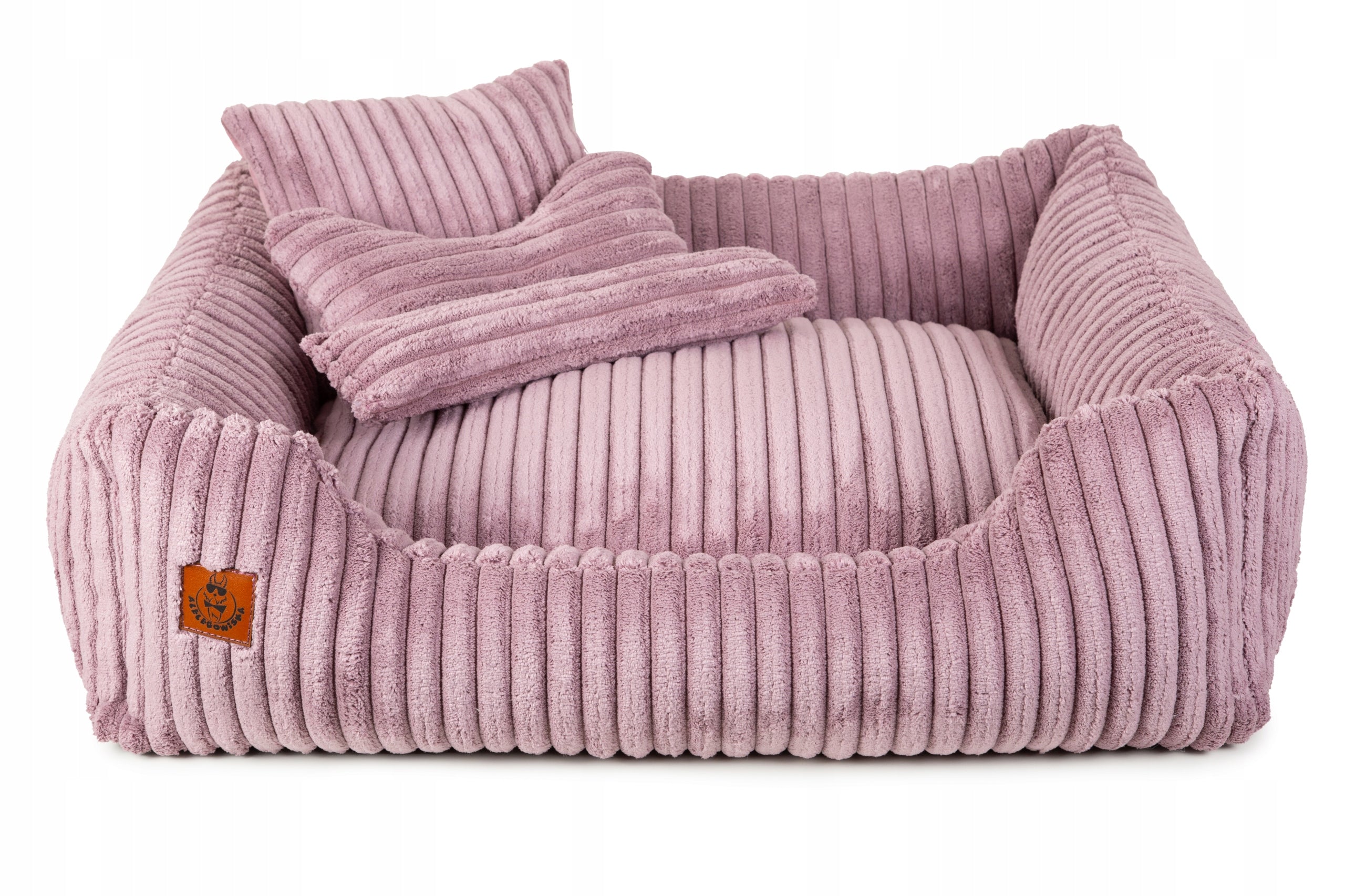 Corduroy Bed For Cat Dog 60x50 Sofa Podusie and Teether Freebie Brand no brand