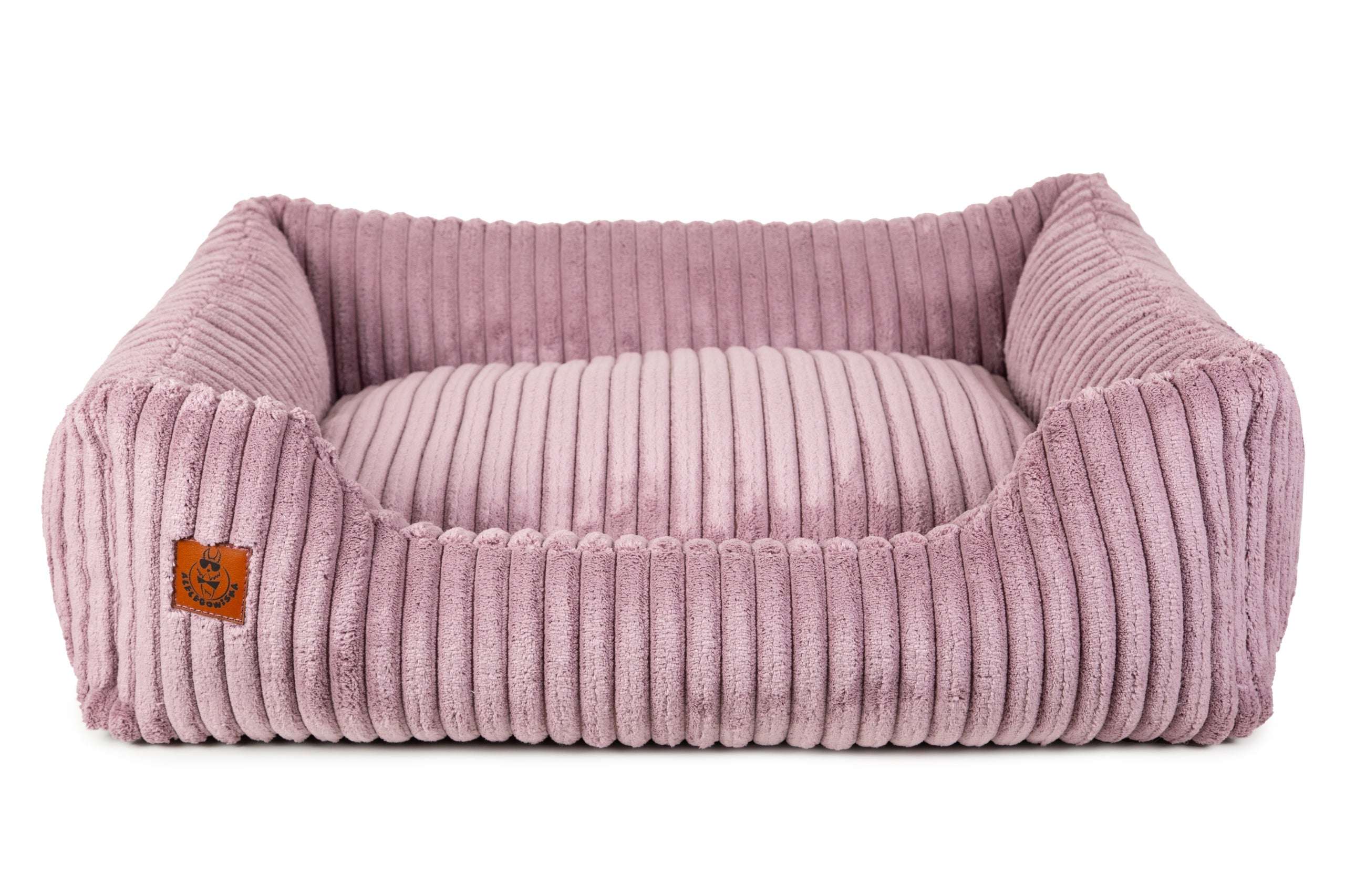 Corduroy Bed For Cat Dog 60x50 Sofa Podusie and Teether Freebie Model Alelegowiska