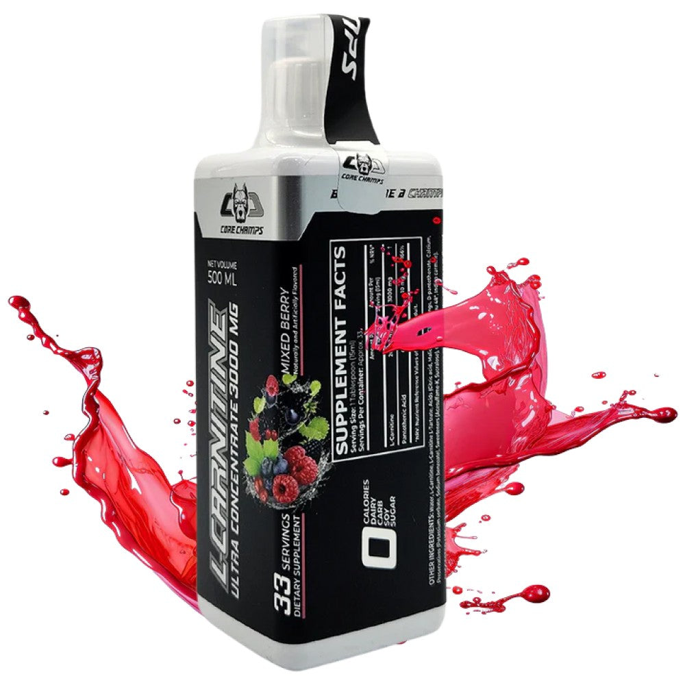 Core Champs L-Carnitine Liquid 3000 mg ( Flavors )