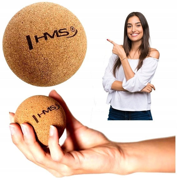 Cork Ball for Rolling Massage Ball Lacrosse CROSSFIT 6,5 CM